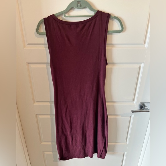 Leith Ruched cotton dress. Medium. - Picture 4 of 5
